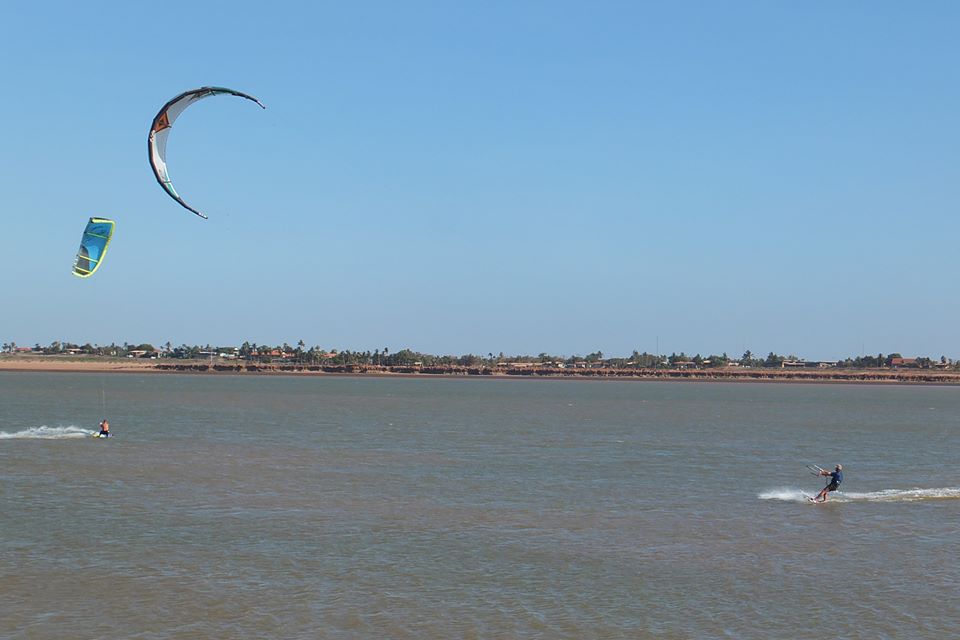 Kitesurfing Port Hedland Spoil Bank