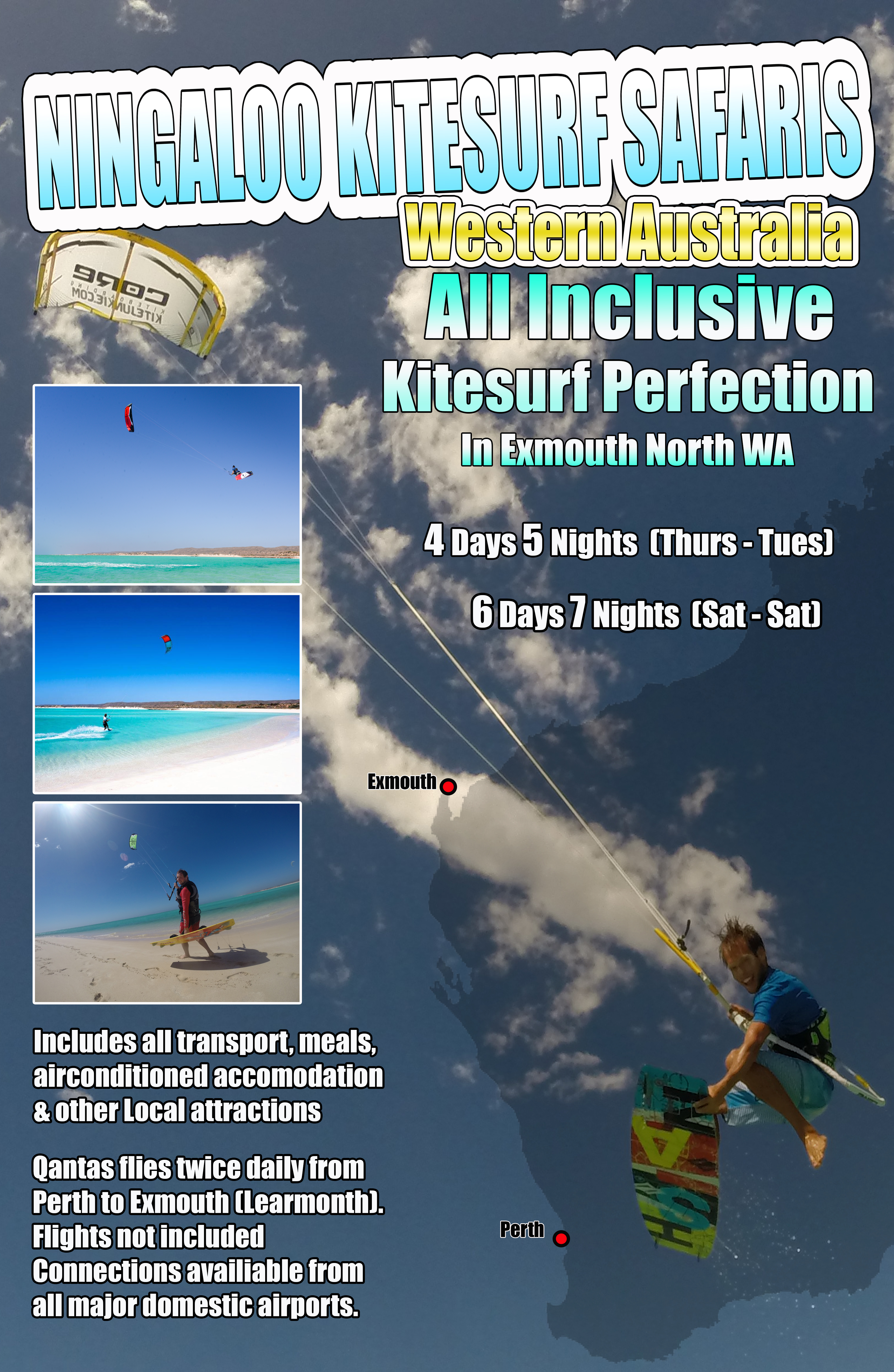 Ningaloo Kitesurfing Safari