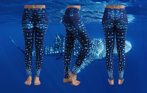 WhaleShark Eco leggings - Ningaloo Swimwear